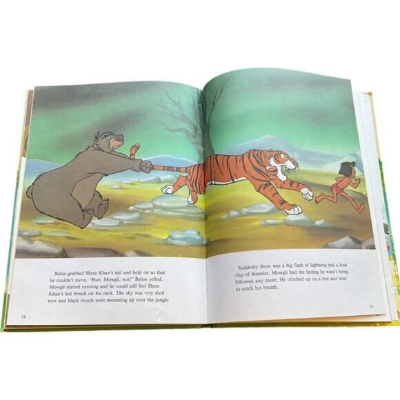 Walt Disneys Jungle Book Hardcover Edition 1986 Gallery Books Classic Series - Picture 7 of 9